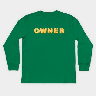 Green Bay Packer Owner Kids Long Sleeve T-Shirt